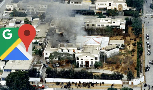 Google Maps: Así luce la residencia del embajador de Japón tomada por el MRTA [FOTOS]