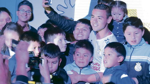 “Chapu” Ramúa, el más querido por los hinchas del Real Garcilaso “Chapu” Ramúa, el más querido por los hinchas del Real Garcilaso