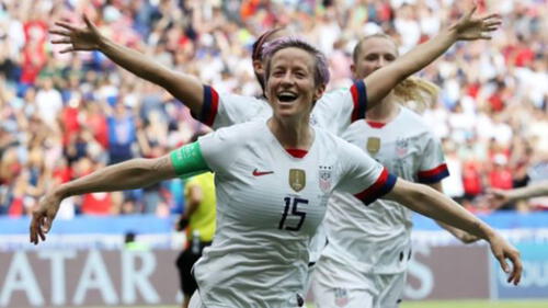 Megan Rapinoe, representante de la selección estadounidense y defensora de los derechos LGTBI. Foto: Reuters. Megan Rapinoe, representante de la selección estadounidense y defensora de los derechos LGTBI. Foto: Reuters.