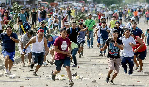 Protestas en Bolivia
