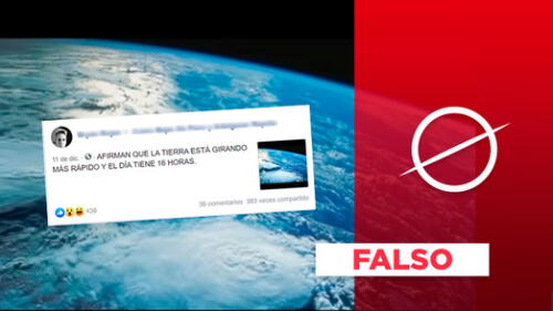 El texto no coincide con la realidad.