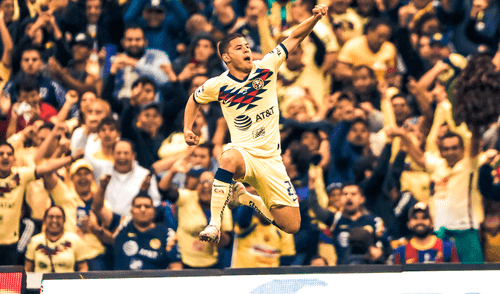 Richard Sánchez marcó el 2-0 en el América vs Monterrey por la final de la Liga MX 2019. Foto: @ClubAmerica VIDEO GOL América vs Monterrey EN VIVO en Liga MX 2019 Final de vuelta por 2-0 de Richard Sánchez | YouTube | yt