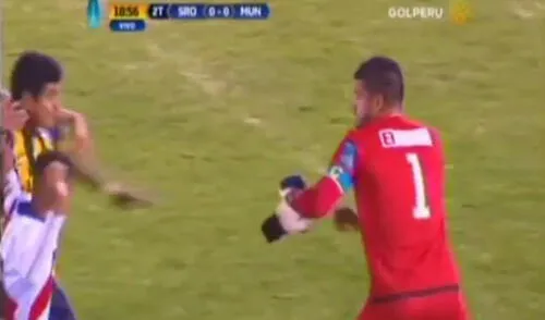 Torneo Apertura: Erick Delgado y Carlos Beltrán se pelearon en pleno partido [VIDEO]