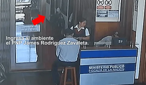 Pedro Chávarry: Así irrumpieron en oficinas lacradas en el Ministerio Público [VIDEO]