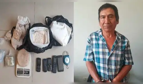 Detiene a sospecho de venta de droga en Trujillo 