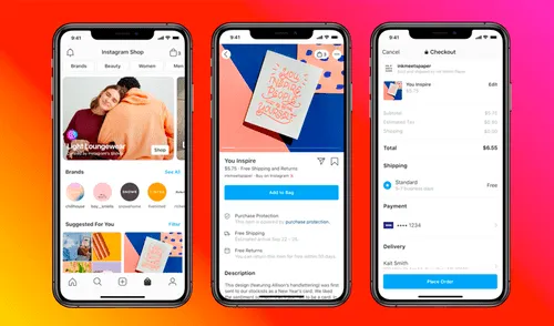 Instagram Shop marketplace tienda online