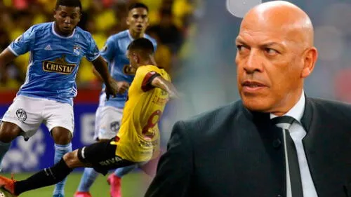 Roberto Mosquera se pronunció tras la derrota de Cristal en la Copa Libertadores. Foto: Composición