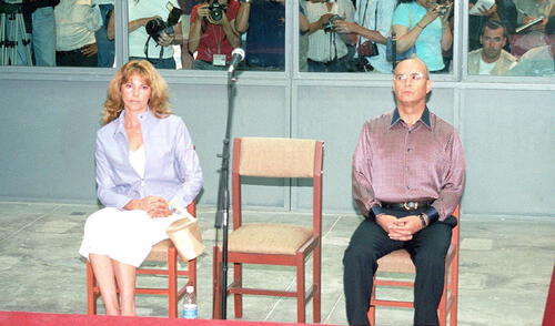 Jacqueline Beltrán y Vladimiro Montesinos, cuando la ilusión del poder había terminado. Jacqueline Beltrán y Vladimiro Montesinos, cuando la ilusión del poder había terminado.