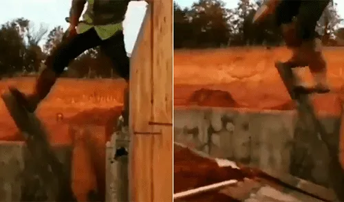 YouTube Viral: Obrero intenta pasar un momento agradable, pero sufre un terrible accidente YouTube Viral: Obrero intenta pasar un momento agradable, pero sufre un terrible accidente