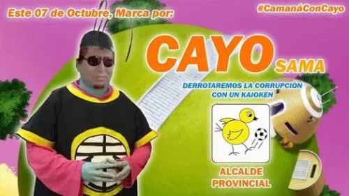 En Facebook candidato en Arequipa se compara con ‘Kaiosama’