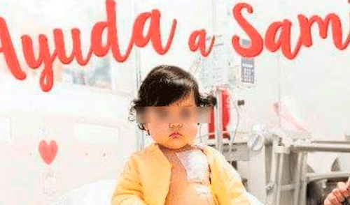 Ayuda a Sami: bebé con leucemia necesita apoyo para sobrevivir