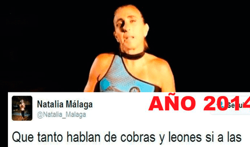 Facebook: Esto pensaba Natalia Málaga sobre 'EEG' hace algunos años [FOTO]