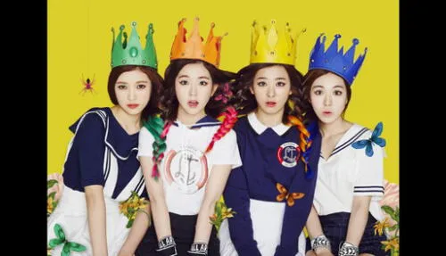 Red Velvet debutó en 2014 con 4 integrantes. Yeri, la menor de ellas, se uniría en 2015.