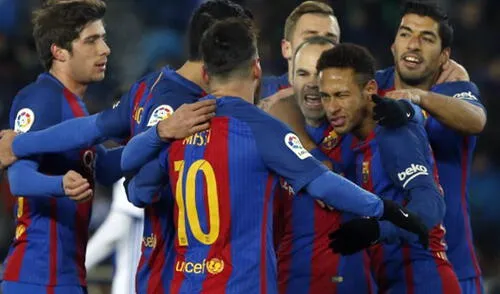 Barcelona ganó 1-0 a la Real Sociedad, con gol de Neymar, y pone un pie en semis de la Copa del Rey | 