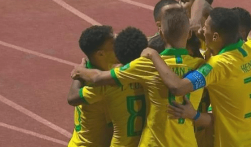 Con goles de Patrick y Peglow, Brasil selló su clasificación a semifinales del Mundial Sub-17 al vencer a su similar de Italia en el estadio ‘Olímpico Pedro Ludovico Teixeira’. Brasil derrotó a Italia Sub-17