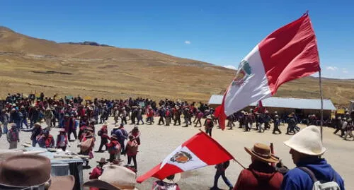 Desencuentro entre comuneros de Chumbivilcas y PCM por conflicto de Las Bambas