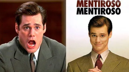 Jim Carrey en Mentiroso, Mentiroso de 1997 Jim Carrey en Mentiroso, Mentiroso de 1997