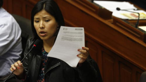 Indira Huilca sobre blindaje a Héctor Becerril: Había elementos para sancionarlo