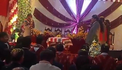 Alcalde de Checacupe, Percy Cueva Bolaños, juramentó a sus regidores.