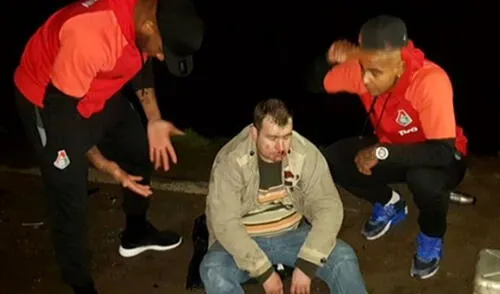 Jefferson Farfán ayudó a rescatar a las víctimas de un accidente en Rusia [VIDEO]