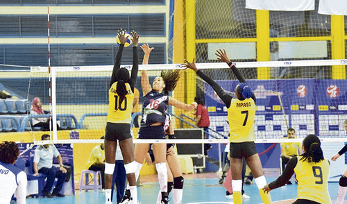 Esfuerzo. El sexteto nacional se recuperó de la derrota en su debut ante Bulgaria. Esfuerzo. El sexteto nacional se recuperó de la derrota en su debut ante Bulgaria.