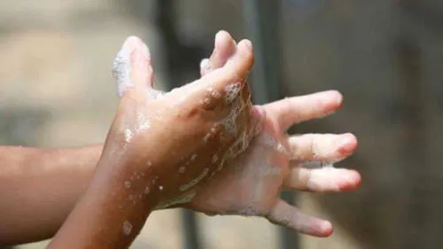 Lavado de manos. Créditos: UNICEF.