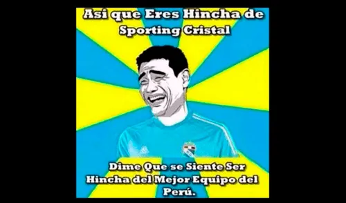 Divertidos memes luego de la clasificación de Sporting Cristal a la Sudamericana [FOTOS]