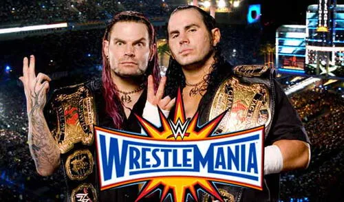 WrestleMania: The Hardy Boyz a un paso de volver a la WWE WrestleMania: The Hardy Boyz a un paso de volver a la WWE