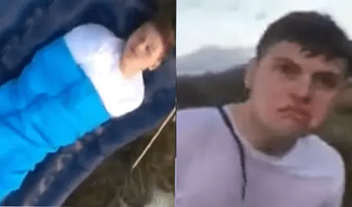 Facebook: Fue a acampar, pero jamás imaginó dónde despertaría [VIDEO]