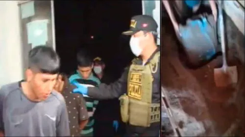 Una grupo de 11 ladrones desmantelan un colegio en Santa Rosa y entierran los productos antes de venderlos. (Fotos: Panamericana)