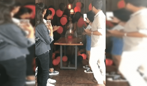 Facebook: Muchacha sufre trágico accidente en pleno cumpleaños [VIDEO]