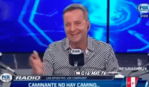 YouTube: Periodista uruguayo pagó peculiar apuesta tras clasificación de Perú a Rusia 2018 [VIDEO]