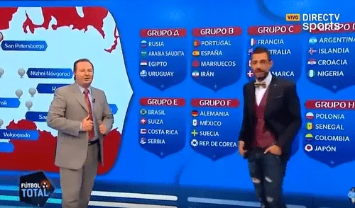 Comentarista de DirecTV: “Ojo en la Copa del Mundo con Perú” [VIDEO]