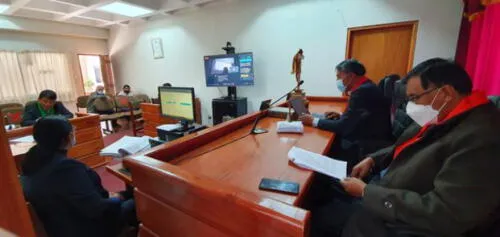 Magistrados de la Sala Penal de Apelaciones de San Román emitieron sentencia sui generis. Foto: CSJP