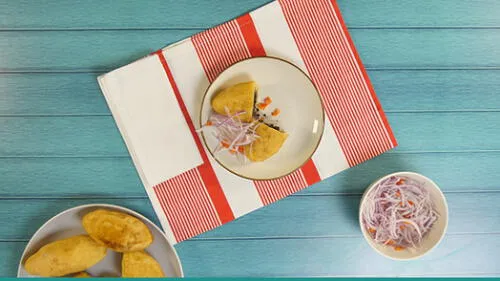 Casero: ¿Cómo se cocina la papa rellena con sangrecita?