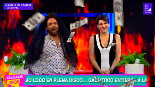 'Peluchín' se viste de viuda para recrear matrimonio de Sheyla Rojas