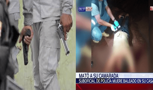 Policía descubrió a su esposa teniendo sexo con su compañero y lo asesinó a balazos [FOTOS]