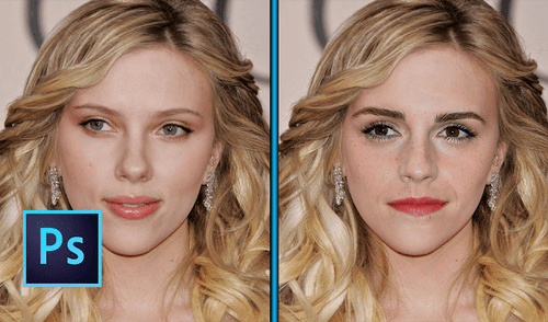Aprende cómo cambiar de rostro de una persona en Photoshop