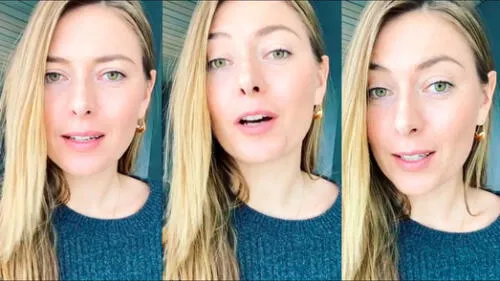 María Sharapova comparte su número de celular durante cuarentena: “Quiero que me escriban” [VIDEO]
