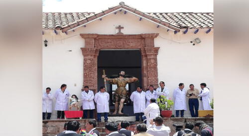 Cusco. Imagen del Patrón San Cristóbal será restaurado.