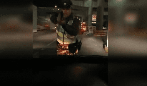 Facebook: se negó a bajar del Uber y carabinero disparó en su contra [VIDEO]