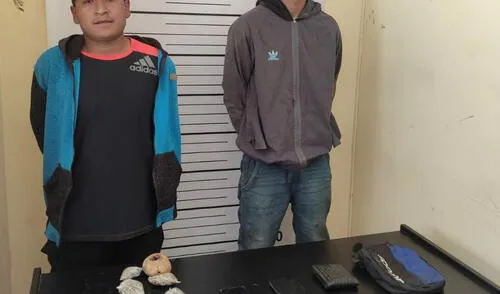 Los detenidos fueron trasladados a la comisaría de Florencia de Mora.