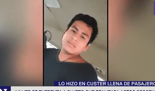 Cercado de Lima: mujer enfrenta a sujeto que realizaba actos obscenos [VIDEO]
