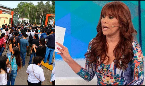 Magaly Medina intenta victimizarse por caso San Marcos, pero usuarios le responden Magaly Medina intenta victimizarse por caso San Marcos, pero usuarios le responden
