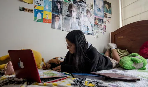 La mejor amiga de Lara Pajuelo (16) vive en San Juan de Lurigancho, no la ha visto en todos estos meses.