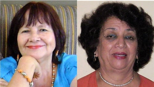 Matilde Gamarra y Carlota Flores.