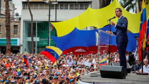 Guaidó pone fecha para la "marcha más grande en la historia de Venezuela" Guaidó pone fecha para la "marcha más grande en la historia de Venezuela"