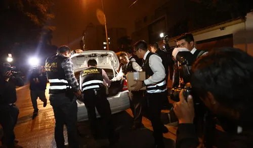 Fiscalía allana vivienda de Hinostroza y Minjus recibe cuadernillo de extradición Fiscalía allana vivienda de Hinostroza y Minjus recibe cuadernillo de extradición