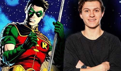Tom Holland podría podría dejar Marvel para pasarse a la competencia y ser Robin. Créditos: composición