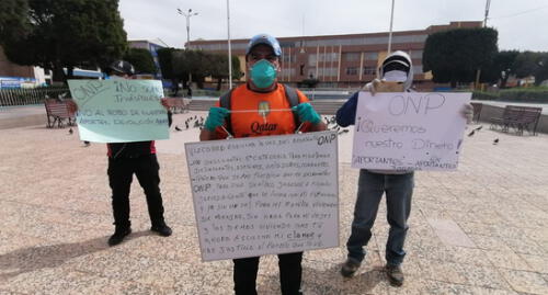 Piden tener acceso a sus aportes debido a la crisis del COVID-19.